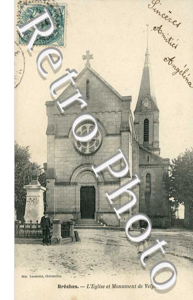 l'eglise et le monument de Velpeau