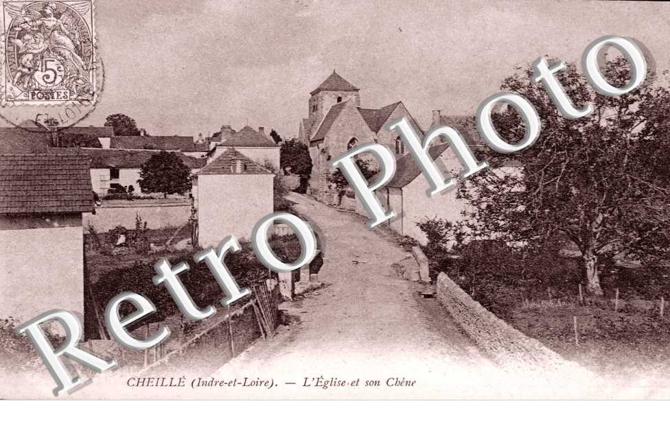 l'eglise et son chene