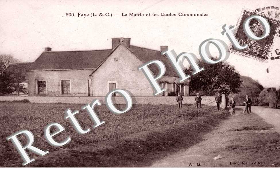 la Mairie et les ecoles communales