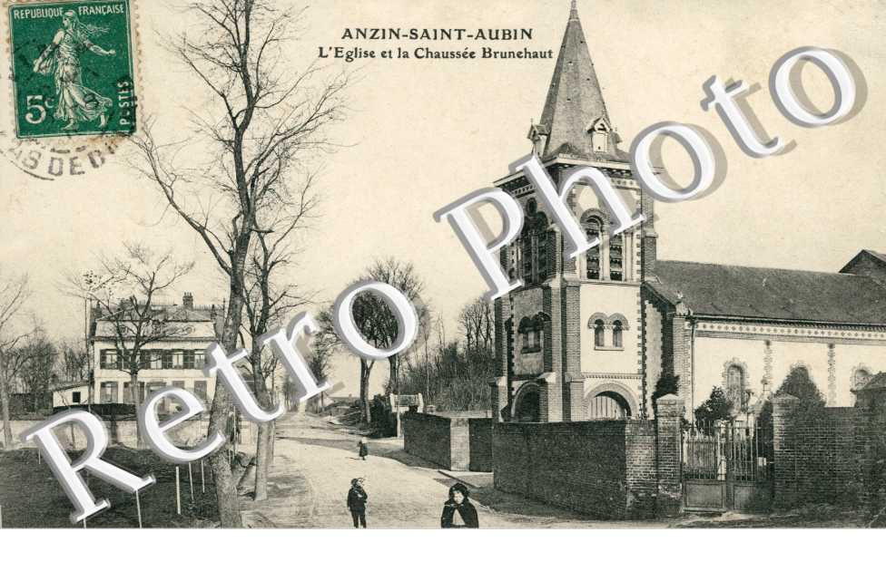 l'Eglise et la Chaussés Brunehaut