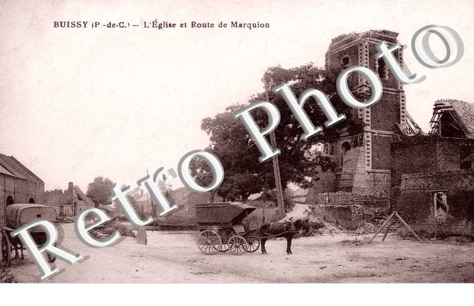 l'Eglise et Route de Marquion