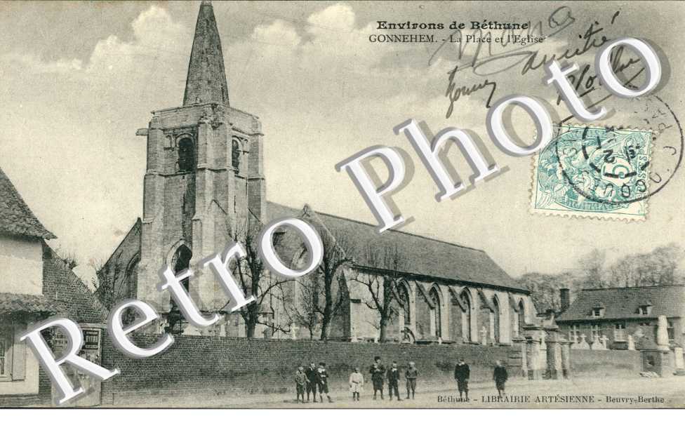 la Place et l'eglise