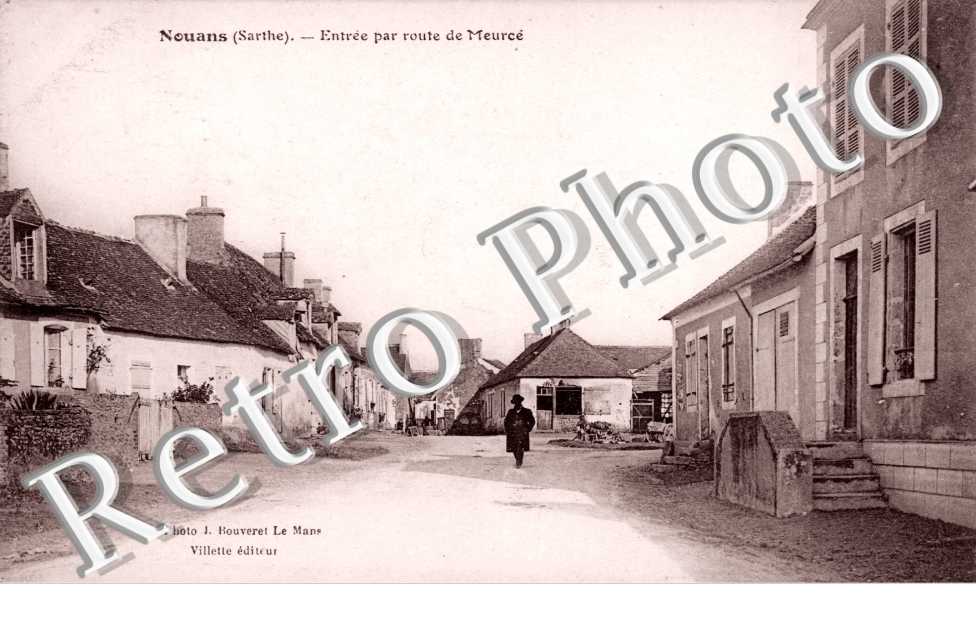 entree par la route de Meurce