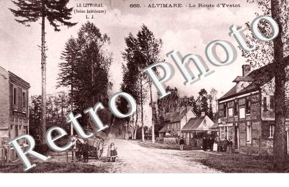 la route d'Yvetot (1921)