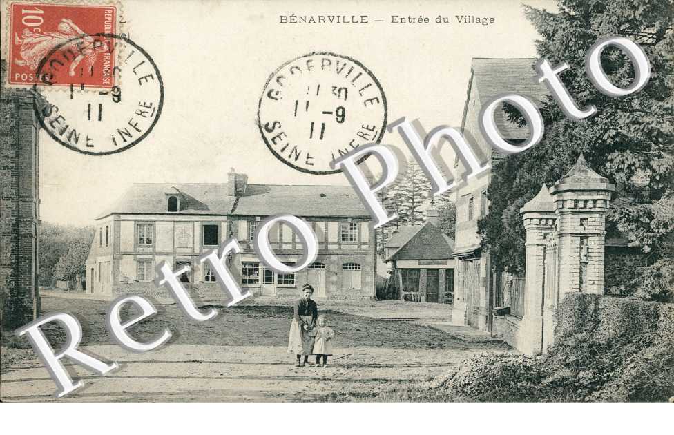 entrée du village (1911)