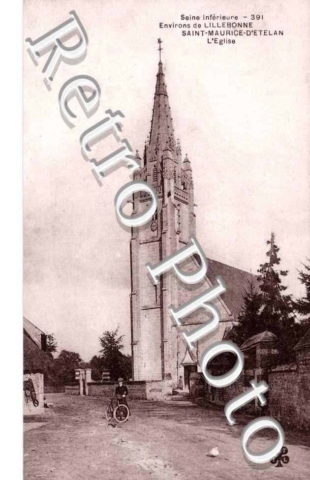 l'église en 1910
