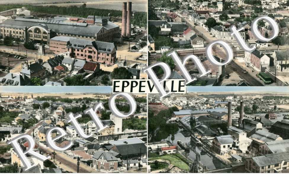 Vue panoramique. L'usine C.N.S.R. Le port