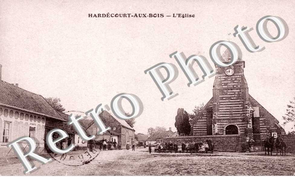 l'église en 1909