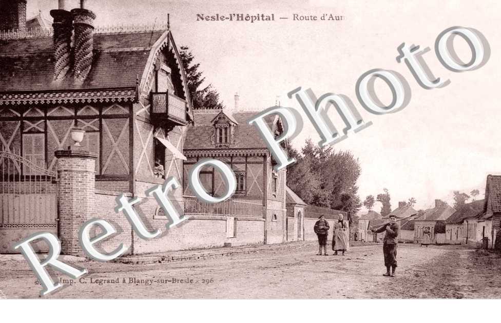 route d'Aumale en 1907