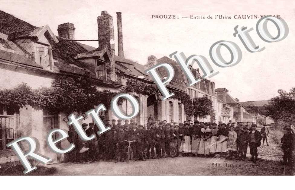 entree de l'usine Cauvin-Yvose