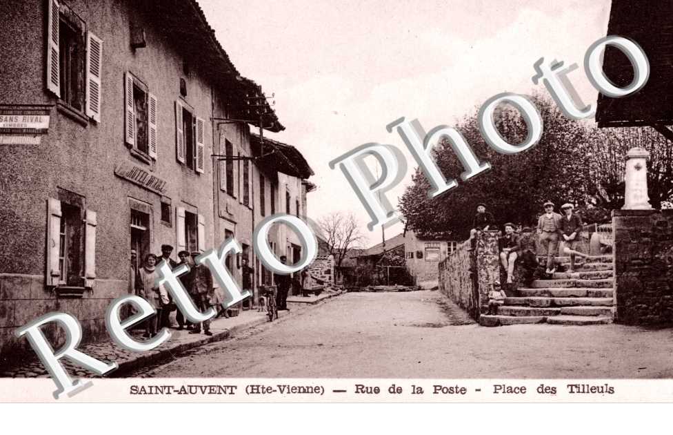rue de la Poste Place des Tilleuls