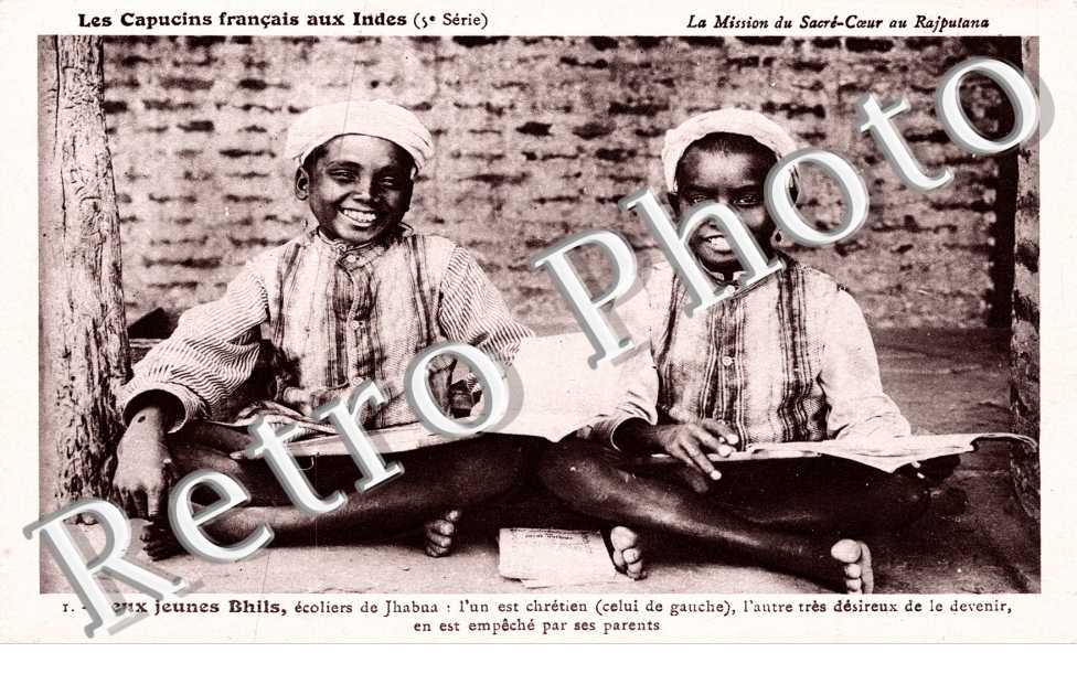 Deux jeunes Bhils