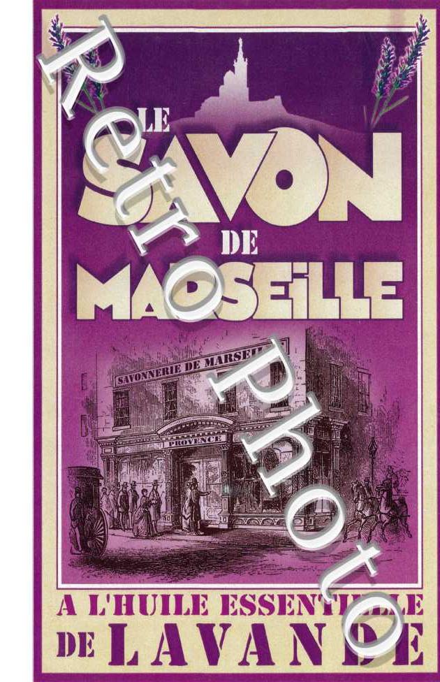 Savon de Marseille a la lavande de Provence