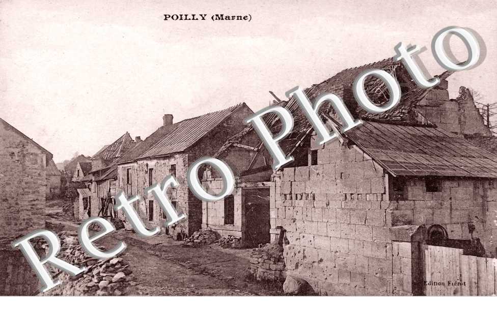 Une rue en ruines
