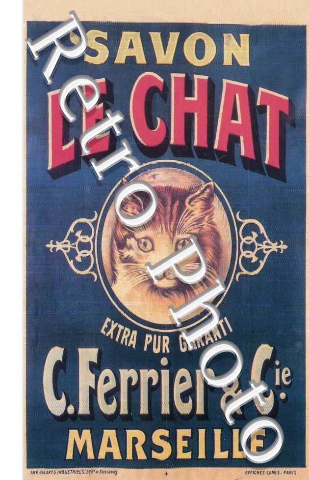 Savon Le Chat C. Ferrier & C° Marseille
