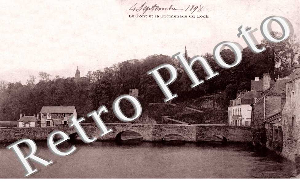 le pont et la promenade du Loch