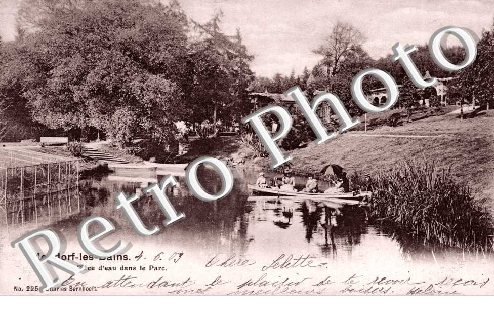 pièce d'eau dans le parc