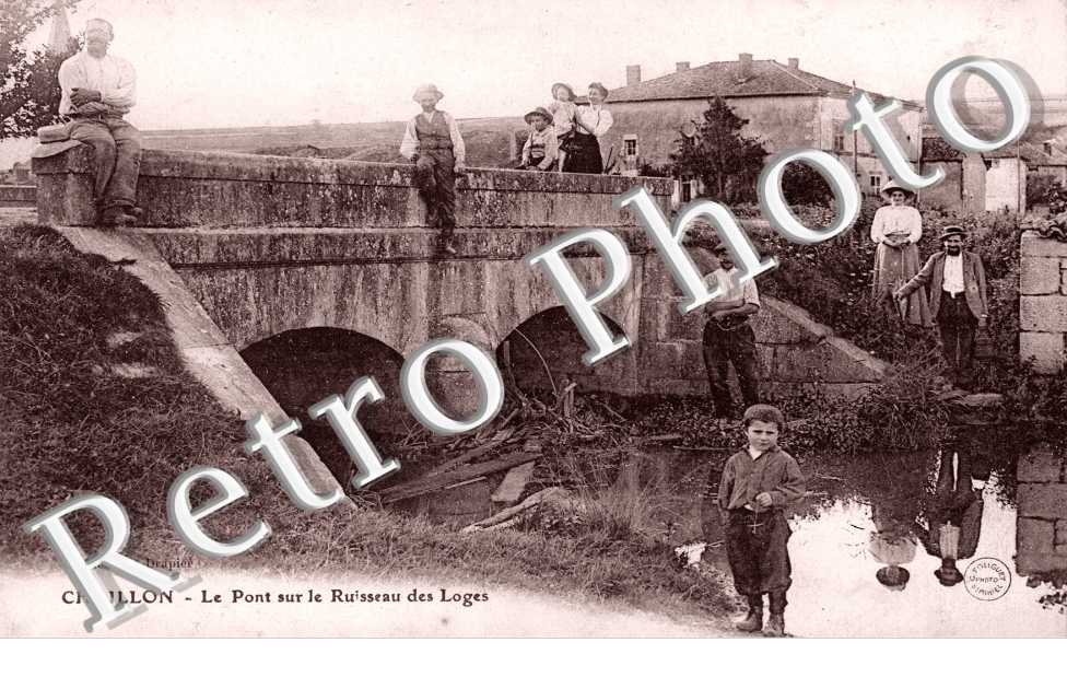 le pont sur le ruisseau des loges