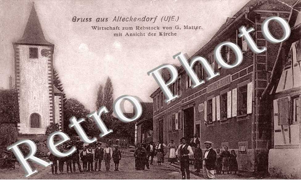 Wirtschaft  zum Rebstock vin G. Matter