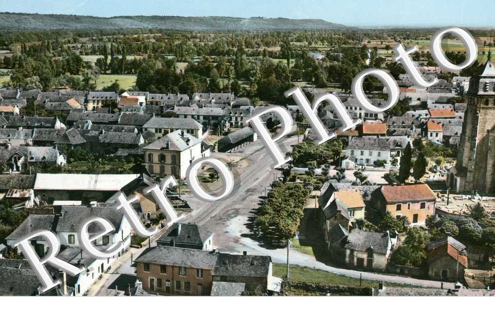vue aerienne du centre