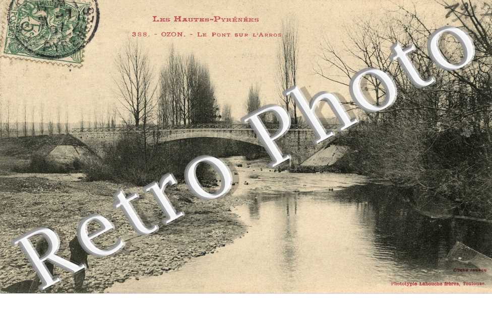 le pont sur l'Arros