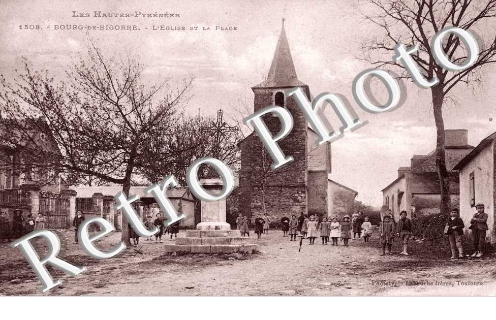 l'église et la place