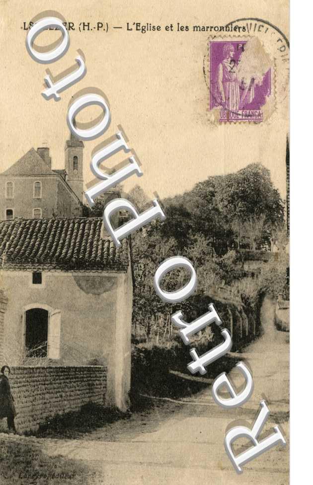 l'eglise et les marronniers