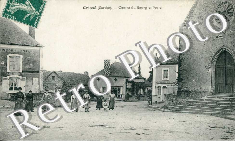 centre du bourg et Poste