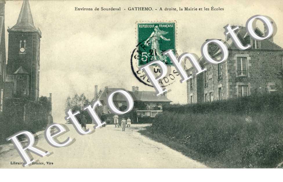 la Mairie et les ecoles