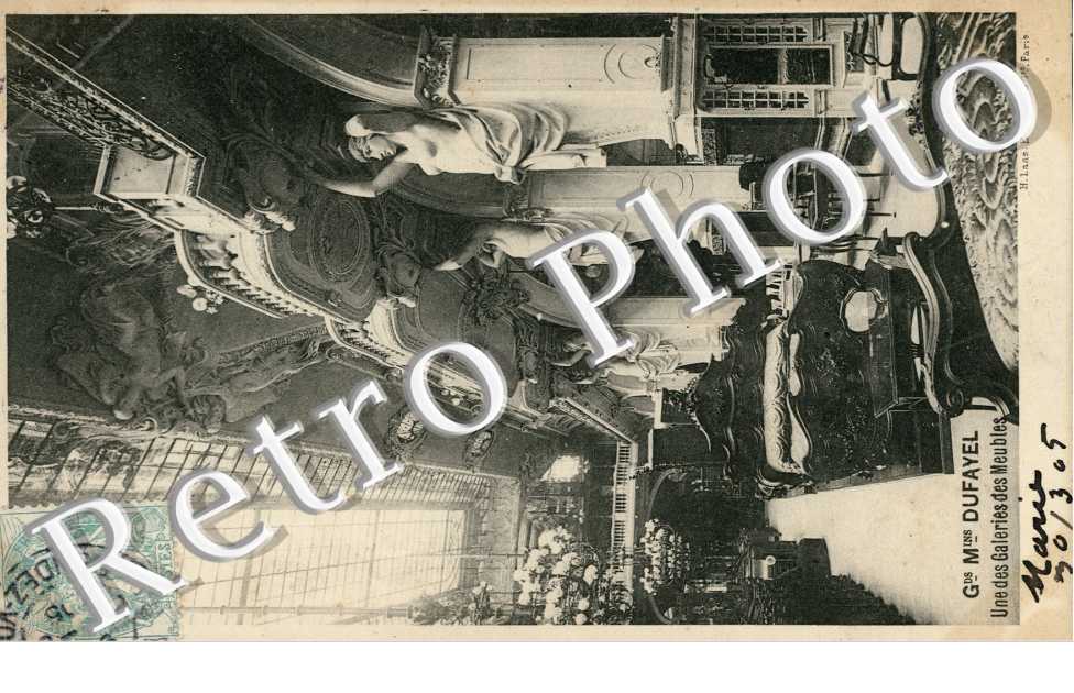 Grands Magasins Dufayel Une des galeries des meubles