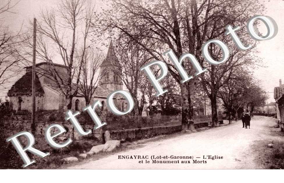 l'eglise et le monument aux morts