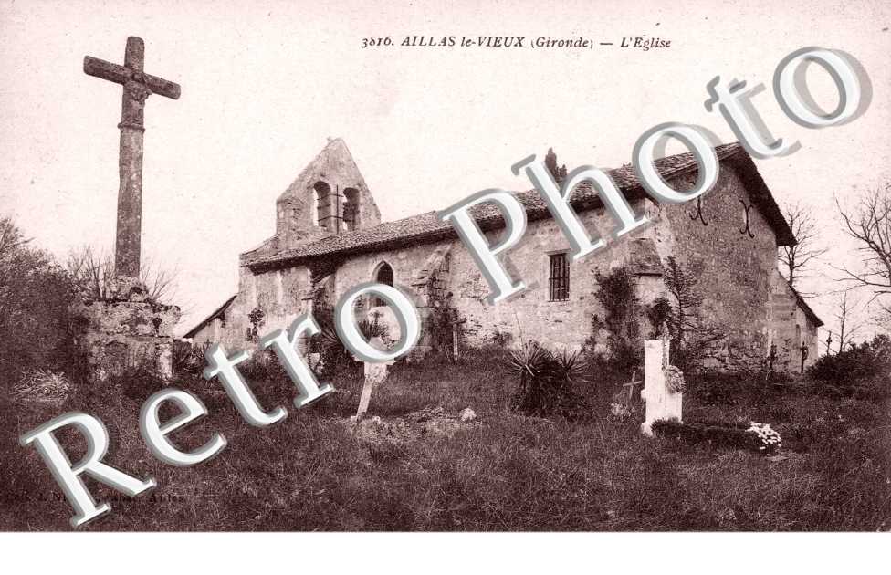 Aillas-le-Vieux  - L'eglise