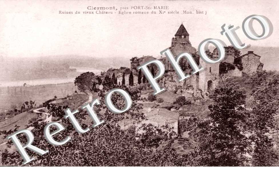 Clermont Ruines du vieux chateau