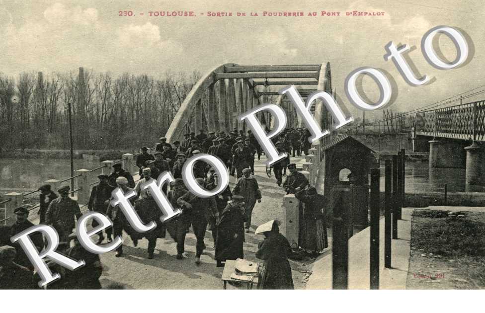 Sortie de la Poudrerie au Pont d'Empalot