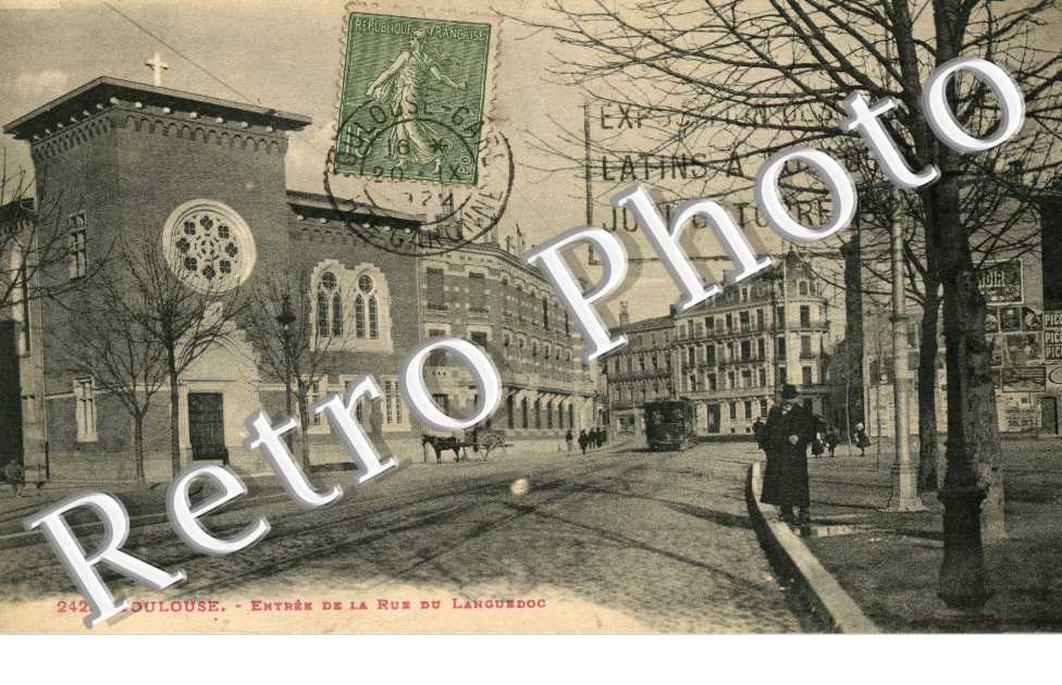 entrée de la rue du Languedoc