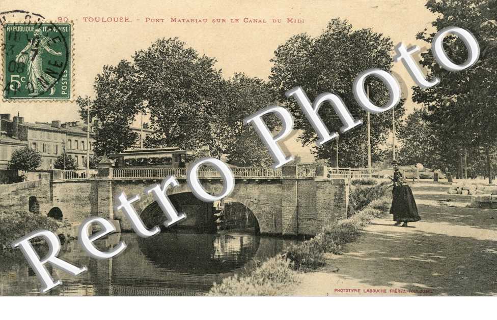 Pont Matabiau sur le canl du Midi