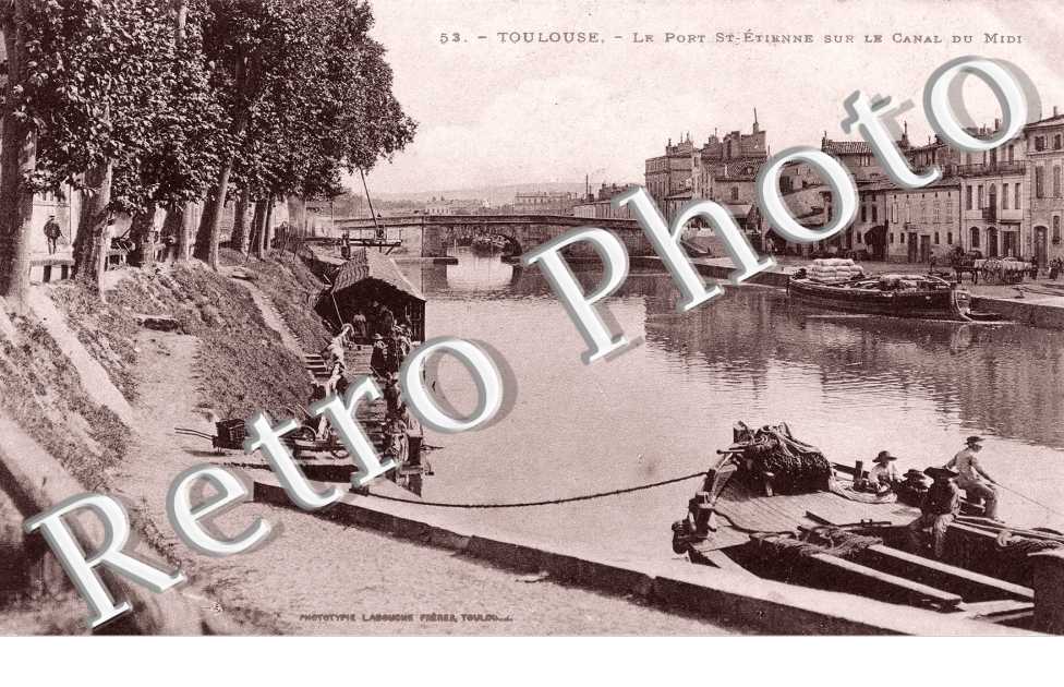 le port Saint-Etienne sur le canal du midi
