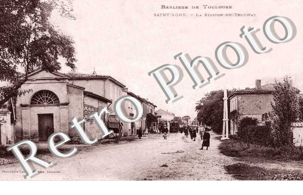 Saint-Agne - la station du tramway