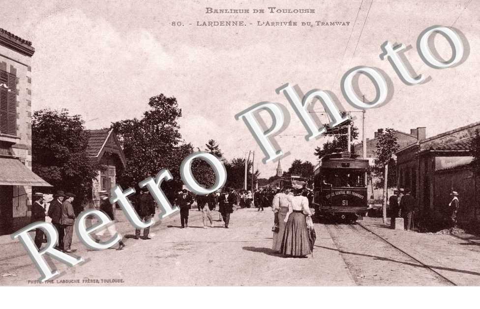 Lardenne - l'arrivée du tramway