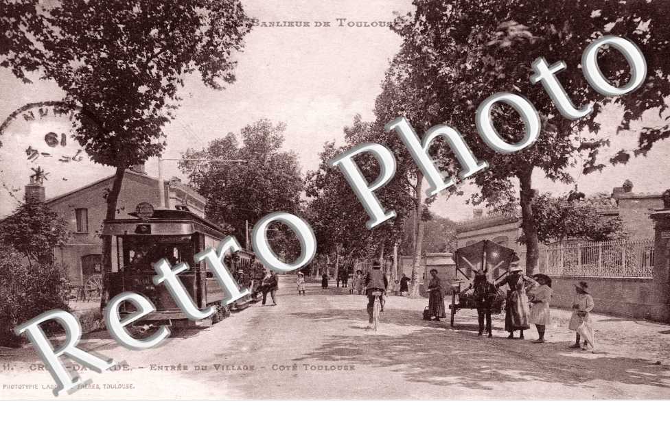 Croix Daurade - entrée du village côté Toulouse