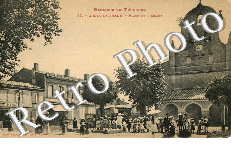Croix Daurade - Place de l'église