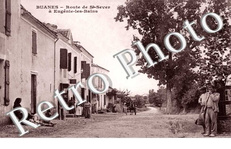 Route de Saint-Sever a Eugenie-les-Bains