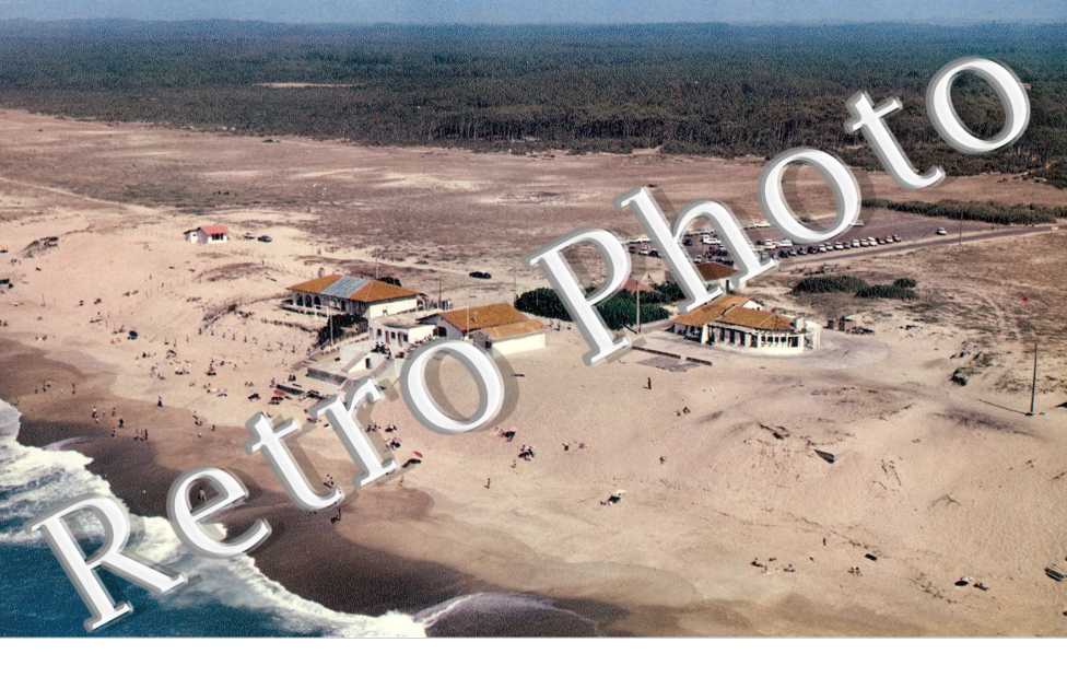 vue aerienne La plage