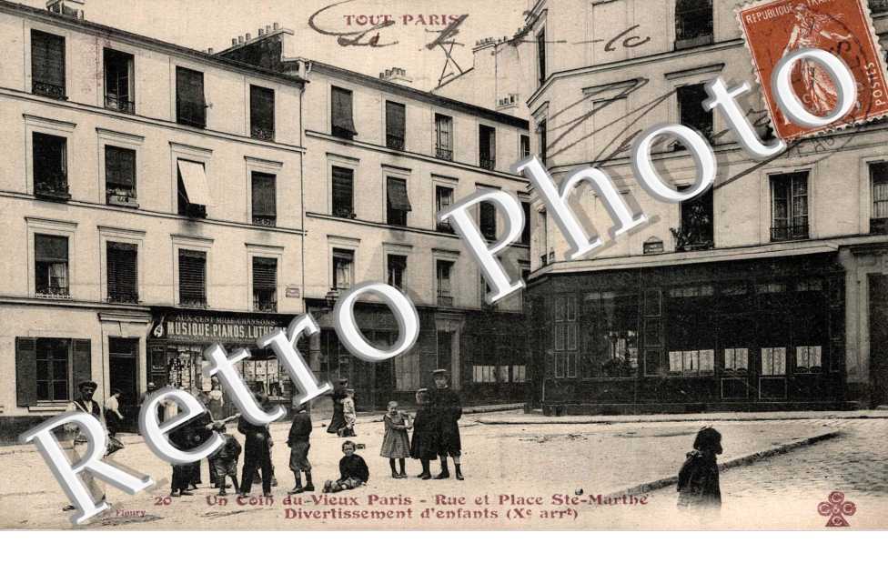 rue et place Sainte-Marthe - Divertissement d'enfants