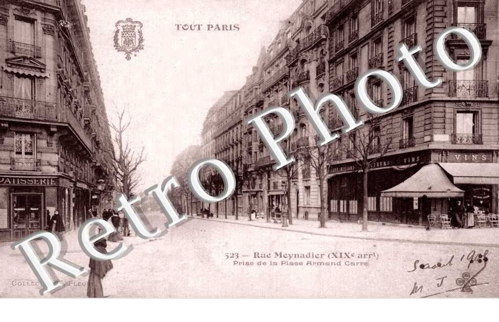 rue Meynadier prise de la place Armand Carrel