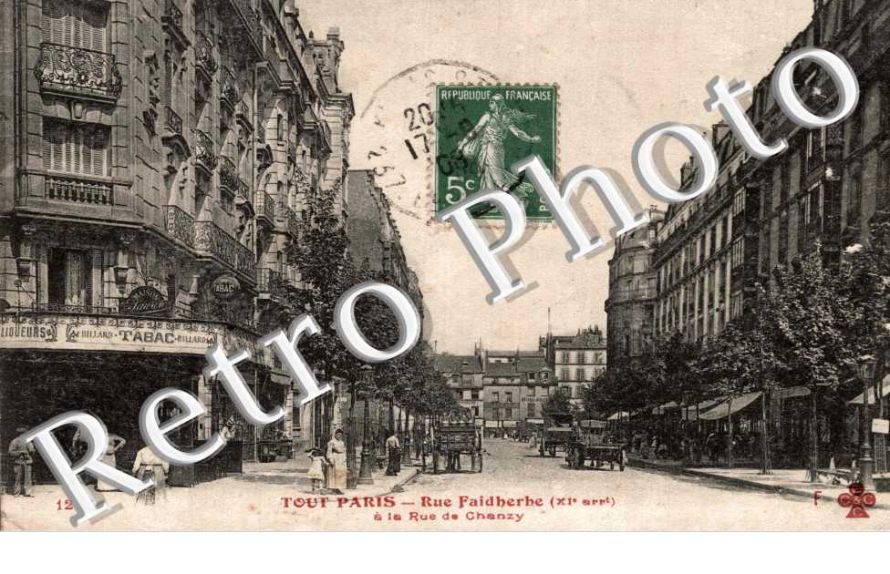 rue Faidherbe a la rue de Chanzy