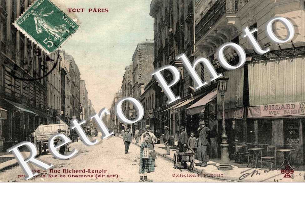 rue Richard Lenoir prise de la rue de Charonne