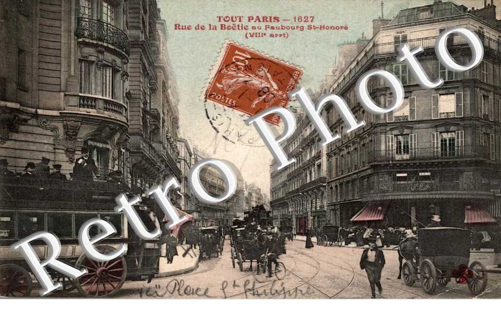 rue de la Boetie au faubourg Saint-Honoré