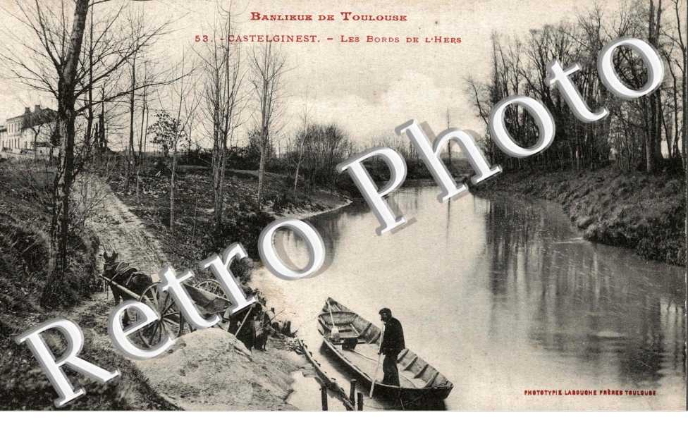 Les bords de l'Hers