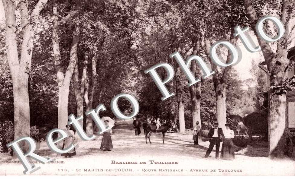 Saint Martin du Touch - Route nationale - Avenue de Toulouse